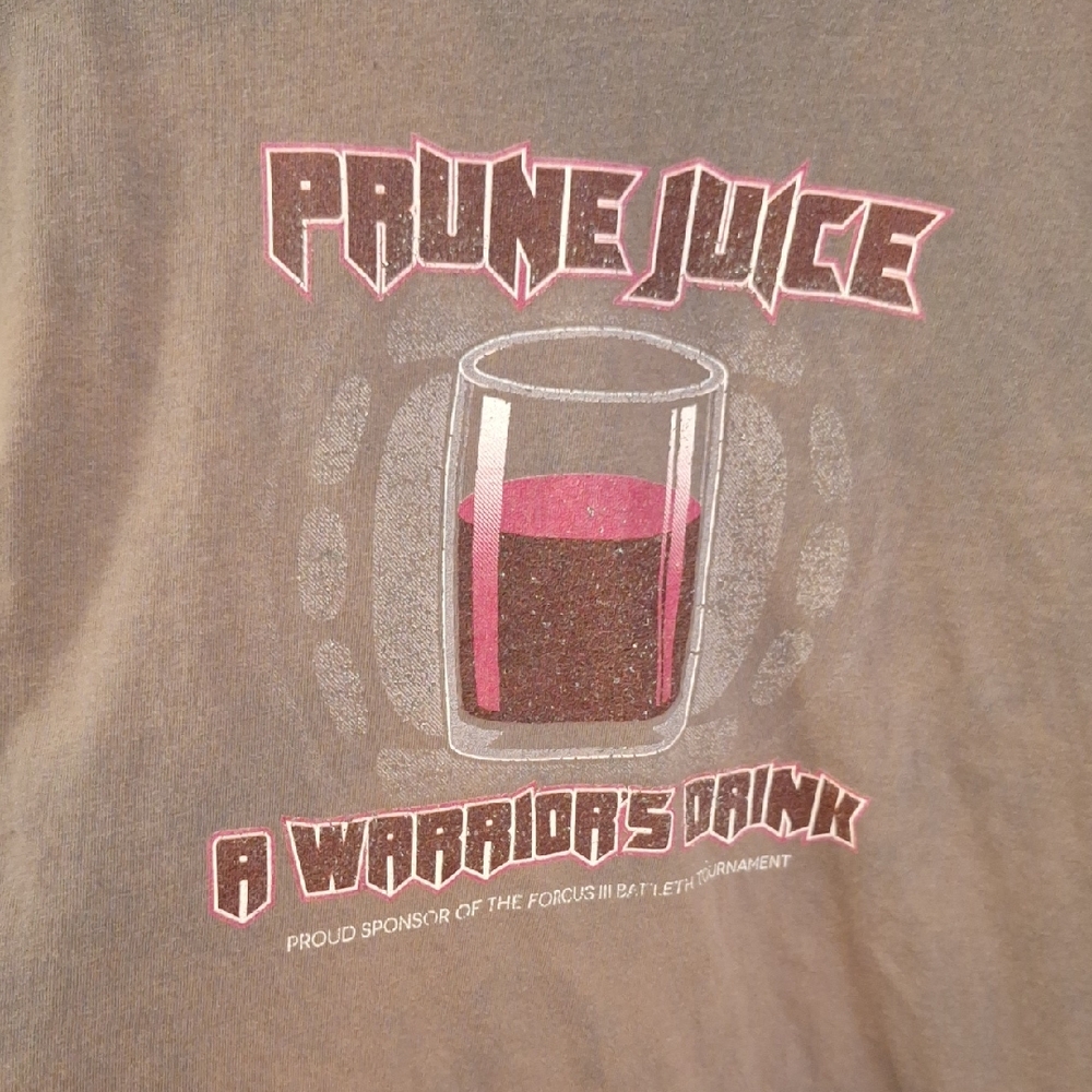3/$25 Star Trek Worf dark gray t-shirt